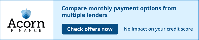 Acorn Finance apply and get affordable payment options from
multiple lenders